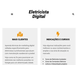 Eletricistadigital.com(Escola Digital para Eletricistas) Screenshot