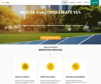 Eletrobidu.com.br(EletroBidu Energia Solar) Screenshot