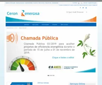 Eletrobrasrondonia.com(Energisa Rond) Screenshot