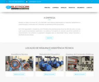 Eletrocam.com(Eletrocam Motores e Máquinas em Caruaru e Região) Screenshot