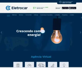 Eletrocar.com.br(A centrais elétricas de carazinho s.a) Screenshot