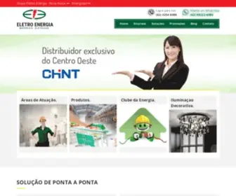 Eletroenergia.com.br(Loja e distribuidor de Materiais Elétricos em Goiânia) Screenshot