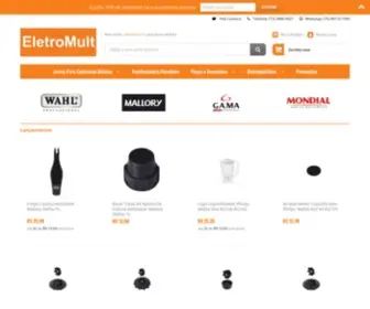 Eletromult.com.br(Distribuidora de Peças para Eletrodomésticos) Screenshot