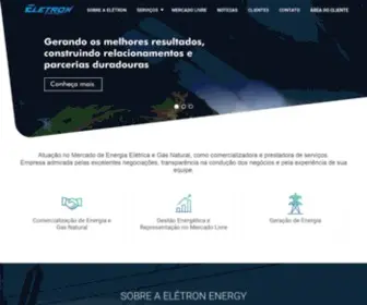 Eletronenergy.com.br(Elétron Energy) Screenshot