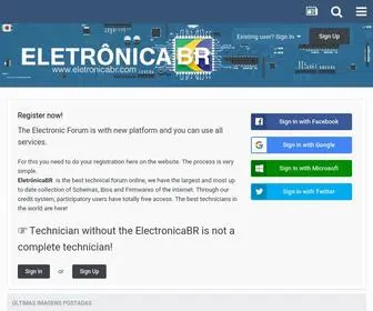 Eletronicabr.com(EletrônicaBR) Screenshot