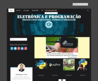 Eletronicaeprogramacao.com(Eletrônica e Programação) Screenshot