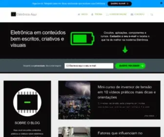 Eletronicaqui.com(Eletrônica Aqui) Screenshot