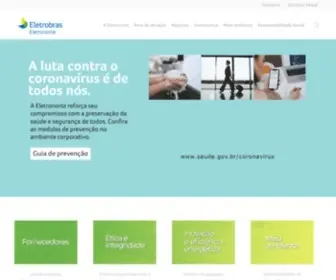 Eletronorte.gov.br(Eletronorte) Screenshot