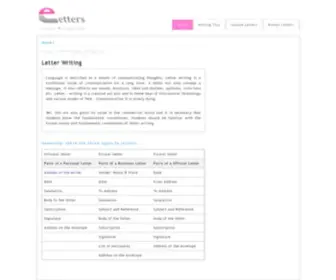 Eletters.in(Writing an effective letter) Screenshot