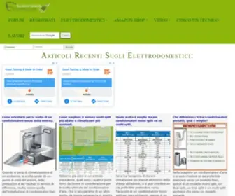 Elettro-Domestici.com(Guida acquisto e risoluzione difetti grandi e piccoli elettrodomestici) Screenshot