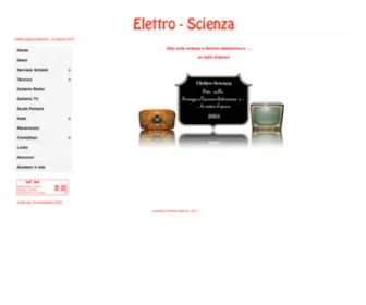 Elettro-Scienza.it(Css) Screenshot