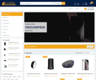 Elettronicagattone.it(Elettronica Gattone) Screenshot