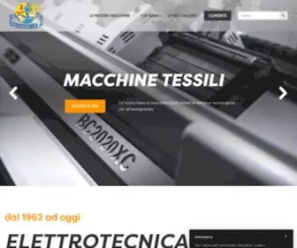 ElettrotecnicABC.com(Produttori di macchinari per calzature) Screenshot