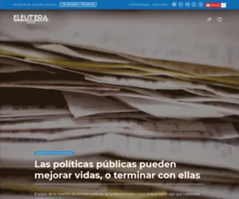 Eleutera.org(Eleútera) Screenshot