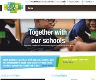 Elev8Baltimore.org(Elev8 Baltimore) Screenshot