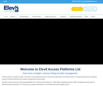Elev8Hire.com(Elev8 Hire) Screenshot