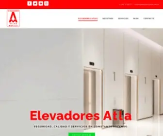 Elevadoresatlas.com.mx(Mantenimiento de elevadores atlas) Screenshot