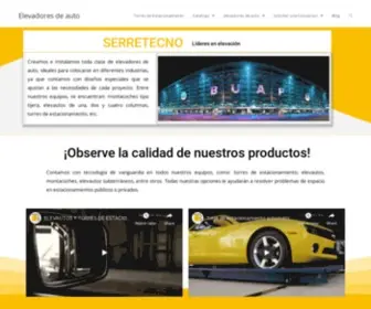 Elevadoresdeauto.com(Elevadores de auto) Screenshot