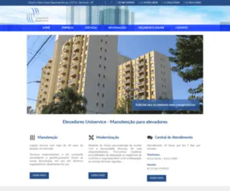 Elevadoresuniservice.com.br(Elevadores Uniservice) Screenshot