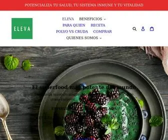 Elevasuperfood.com(ELEVA SUPERFOOD) Screenshot