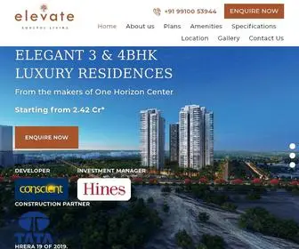 Elevate-Apartments.in(Elevate) Screenshot