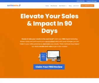 Elevate-Digital-Solutions.com(Digital Marketing Agency London) Screenshot