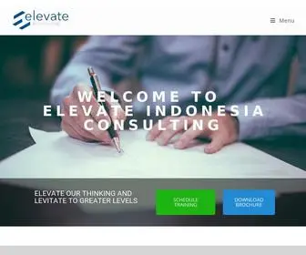 Elevate-IND.com(Elevate Indonesia Consulting) Screenshot