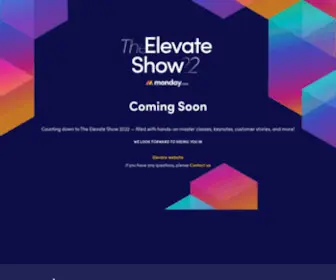 Elevate-Monday.com(The Elevate Show) Screenshot