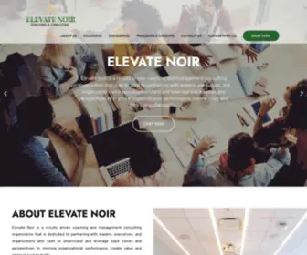 Elevate-Noir.com(Coaching & Consulting) Screenshot