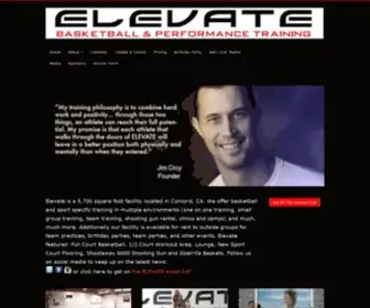 Elevatebasketballtraining.com(ELEVATE Basketball and Performance Training) Screenshot