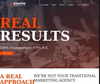 Elevated.com(Internet Marketing Tactics To Accelerate Online Growth) Screenshot