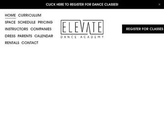 Elevatedanceutah.com(ELEVATE DANCE ACADEMY) Screenshot