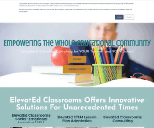 Elevatedclassrooms.com(Whole Educational Community) Screenshot