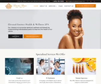 Elevatedessencespa.com(Aesthetic Medical Spa North Richland Hills) Screenshot