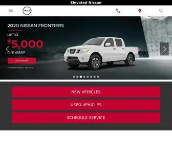 Elevatednissan.com(Elevated Nissan in Merriam) Screenshot