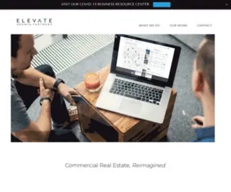 Elevategp.com(Commercial Real Estate) Screenshot
