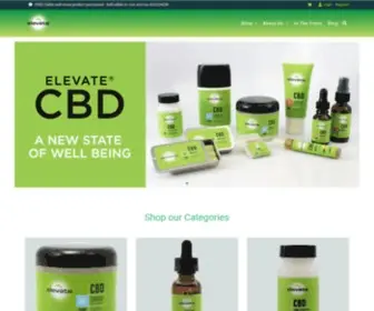 Elevatehemp.com(Elevate Hemp) Screenshot