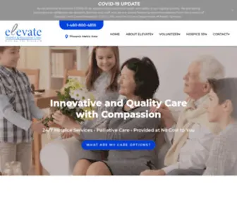 Elevatehospiceaz.com(Elevate Hospice & Palliative Care Services Elevate Hospice & Palliative Care Services) Screenshot