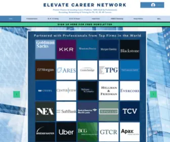 Elevatelab.org(Premier Business Career Network) Screenshot