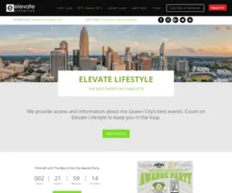 Elevatelifestyle.com(Elevate Lifestyle) Screenshot