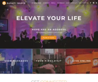 Elevatelincoln.com(Elevate Church) Screenshot