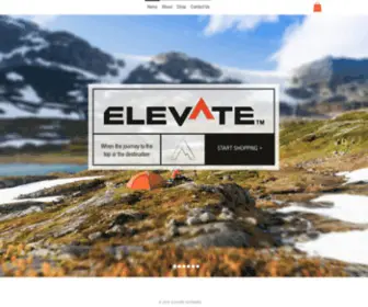 Elevateoutdoors.com(Home) Screenshot