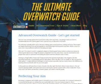 Elevateoverwatch.com(The Ultimate Overwatch Guide) Screenshot