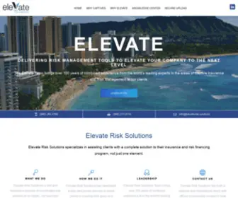 Elevaterisk.solutions(Elevate Risk Solutions) Screenshot