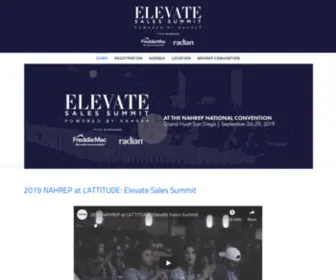 Elevatesalessummit.org(Maximize your business results with sales and skills training) Screenshot