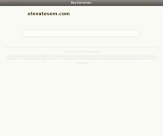 Elevatesem.com(Dynamic SEM Company) Screenshot