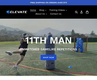 Elevatesportsequipment.com(Elevate Sports) Screenshot