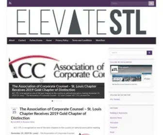 Elevatestl.com(Louis Business and Startup News) Screenshot