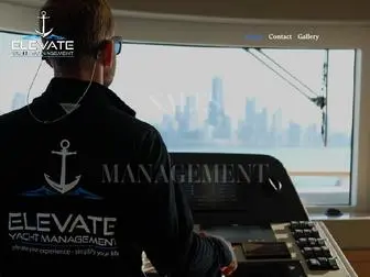 Elevateyacht.com(Elevate Yacht Management) Screenshot