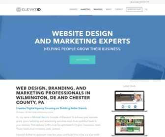 Elevatid.com(WEB DESIGN) Screenshot